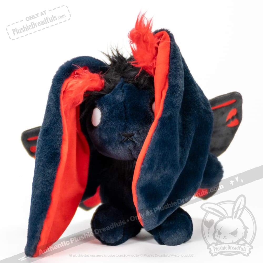 Plushie Dreadfuls -Emo Moth Rabbit - Plush Stuffed Animal Plush