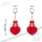 Plushie Dreadfuls - Emotional Support Shrimp Keychain Keychain