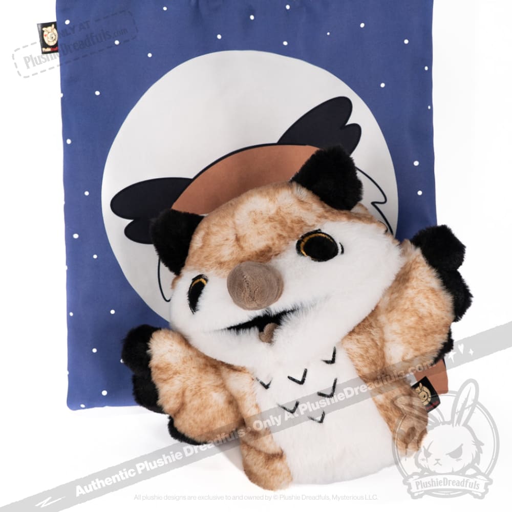 Plushie Dreadfuls - Existential Horror Owl Plush Stuffed Animal Toy