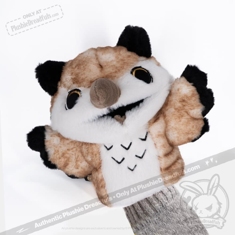 Plushie Dreadfuls - Existential Horror Owl Plush Stuffed Animal Toy