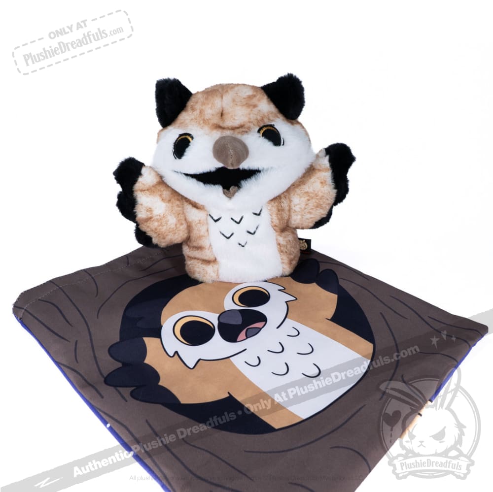 Plushie Dreadfuls - Existential Horror Owl Plush Stuffed Animal Toy