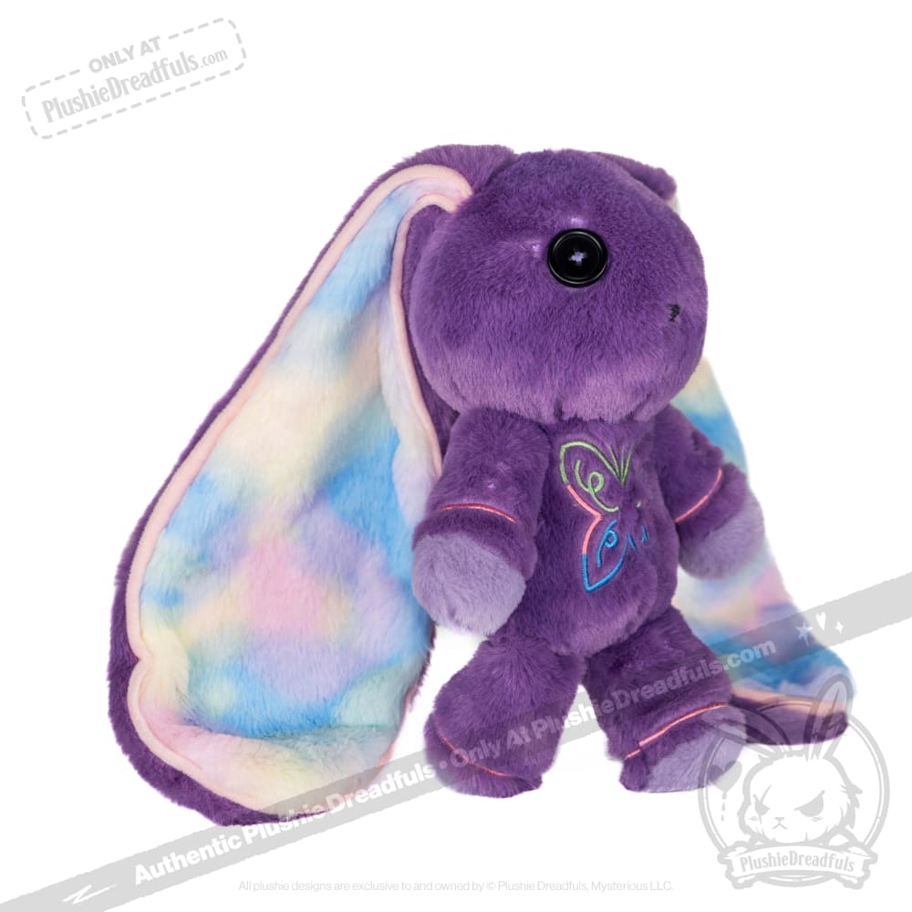 Plushie Dreadfuls - Fibromyalgia Rabbit Plush Stuffed Animal Plush