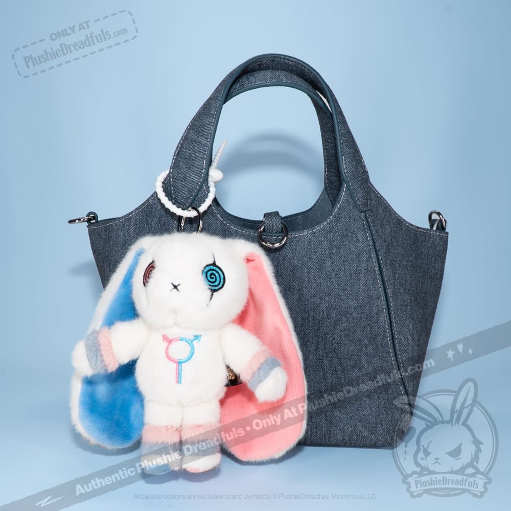 Plushie Dreadfuls - Gender Dysphoria Rabbit Plush Keychain Accessory Keychain