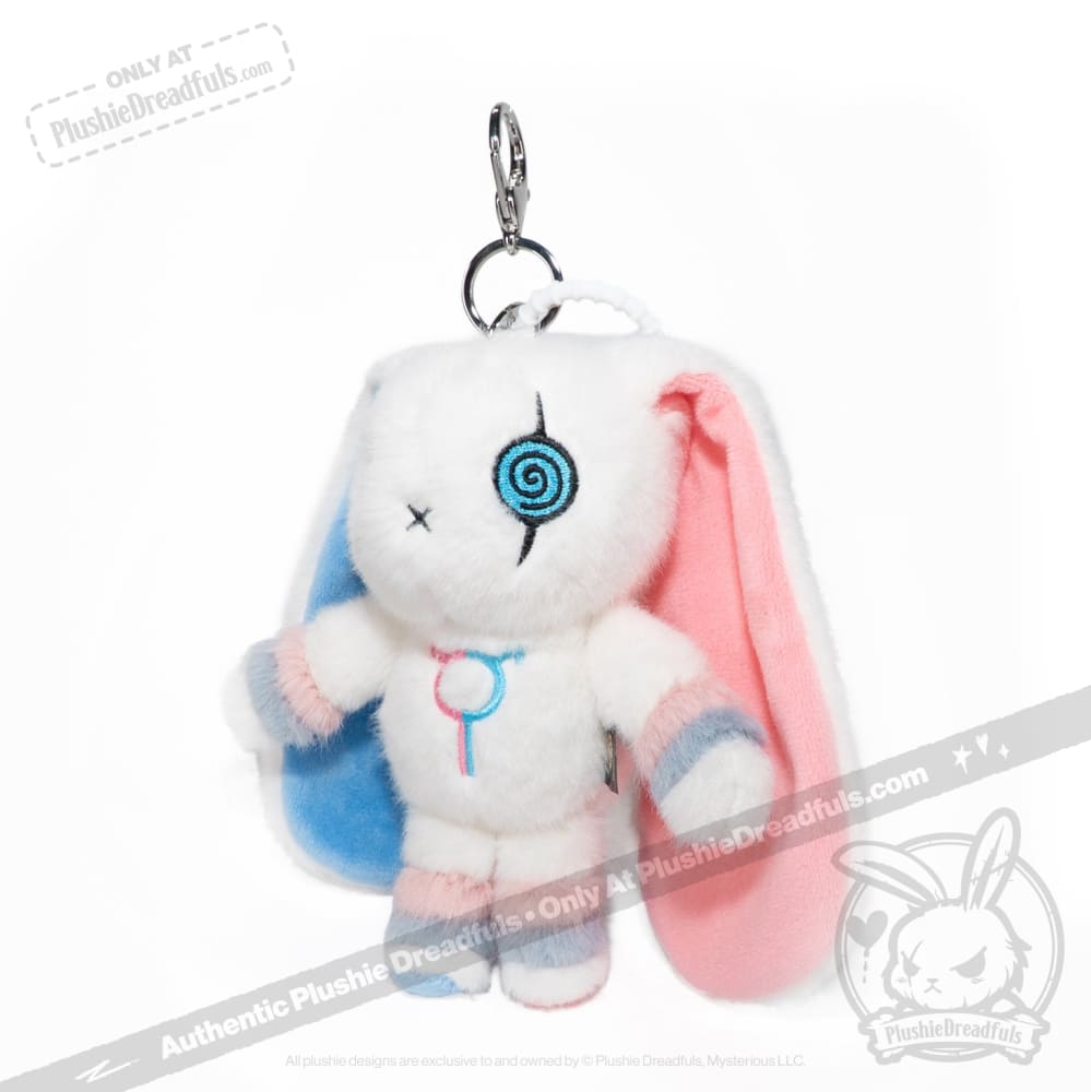 Plushie Dreadfuls - Gender Dysphoria Rabbit Plush Keychain Accessory Keychain