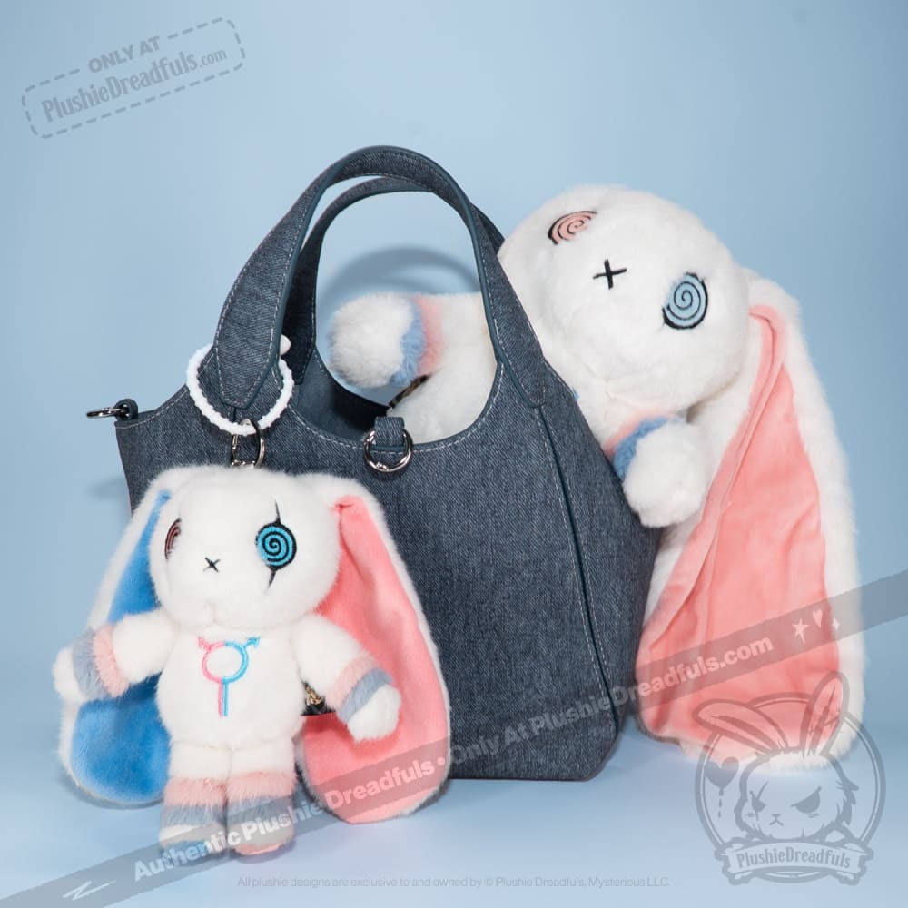 Plushie Dreadfuls - Gender Dysphoria Rabbit Plush Keychain Accessory Keychain