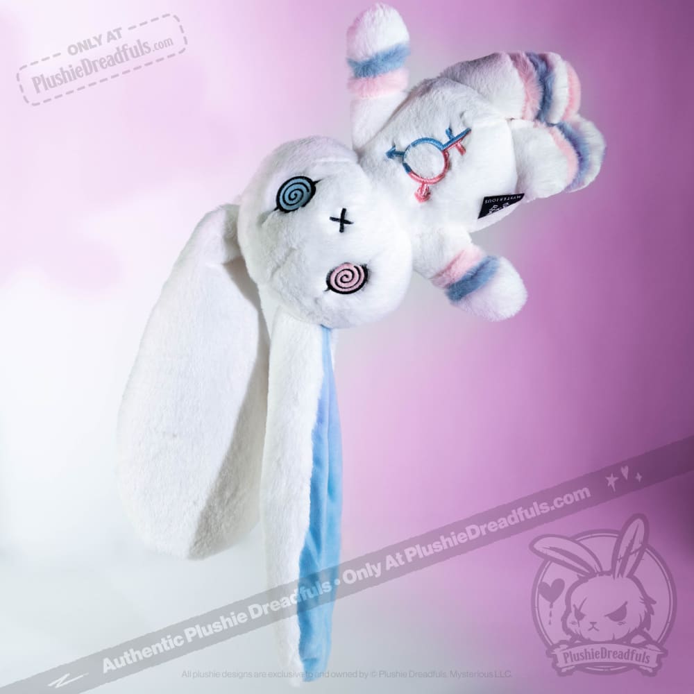 Plushie Dreadfuls - Gender Dysphoria Rabbit - Plush Stuffed Animal - Mysterious