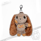 Plushie Dreadfuls - Gold Autism Rabbit Plush Keychain Accessory Keychain