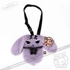 Plushie Dreadfuls - Goth Rabbit Crossbody Bag