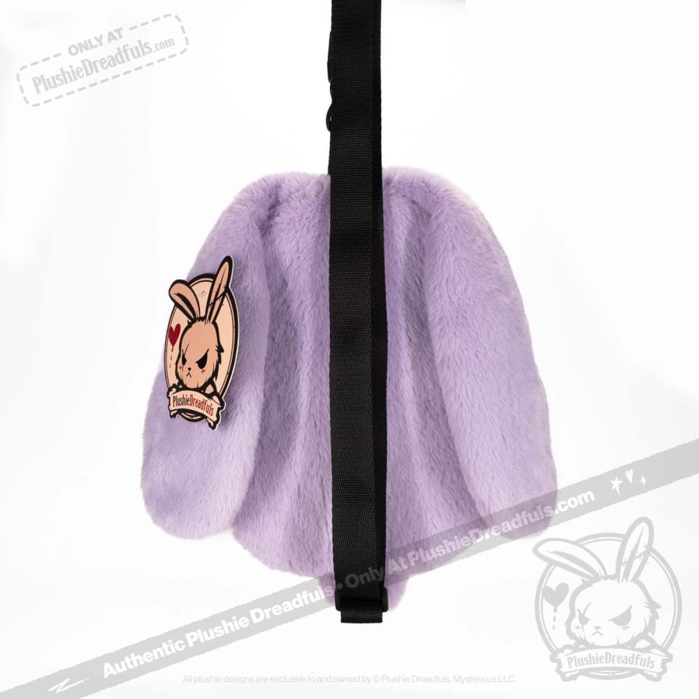 Plushie Dreadfuls - Goth Rabbit Crossbody Bag