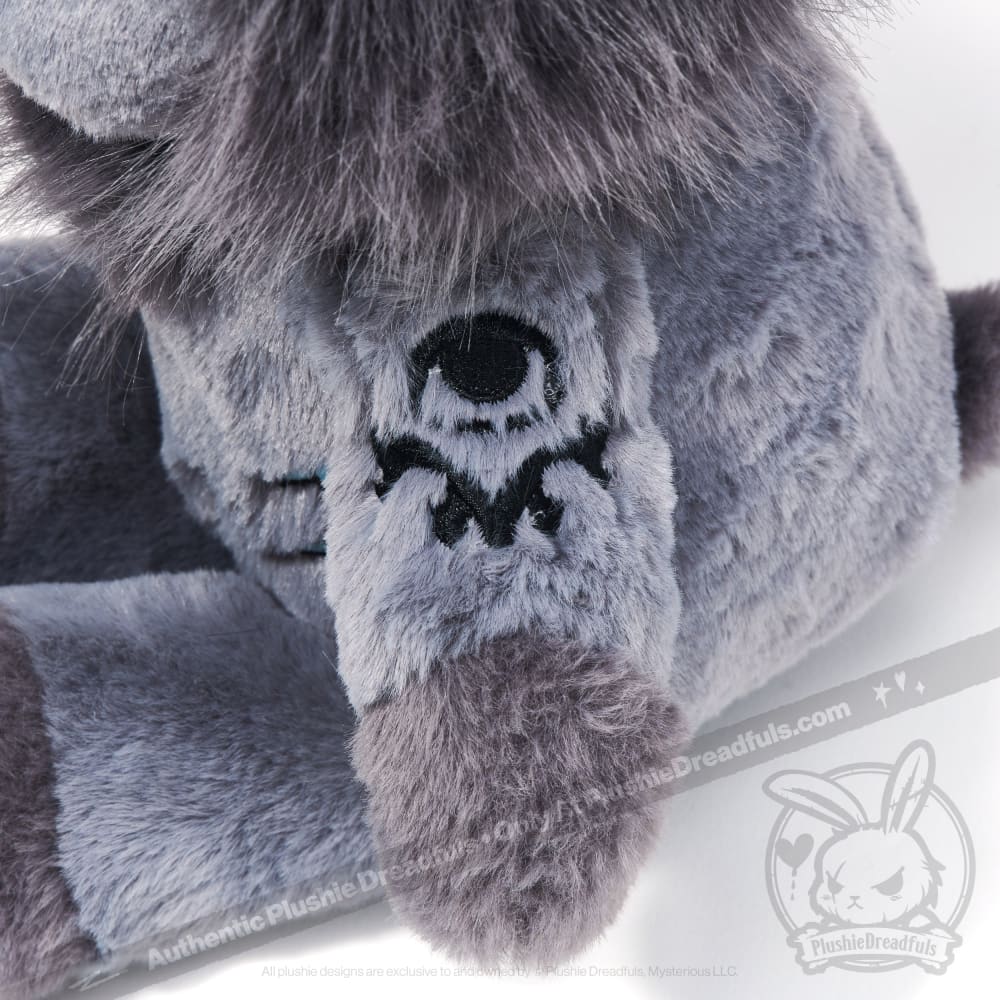Plushie Dreadfuls - Grudge the Lionhead Rabbit - Plush Stuffed Animal toy