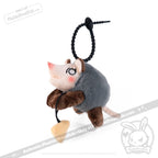 Plushie Dreadfuls - Hangry Pizza Opossum Plush Keychain Keychain