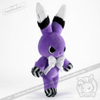 Plushie Dreadfuls - Hyperthyroidism Rabbit Plush Stuffed Animal Plush