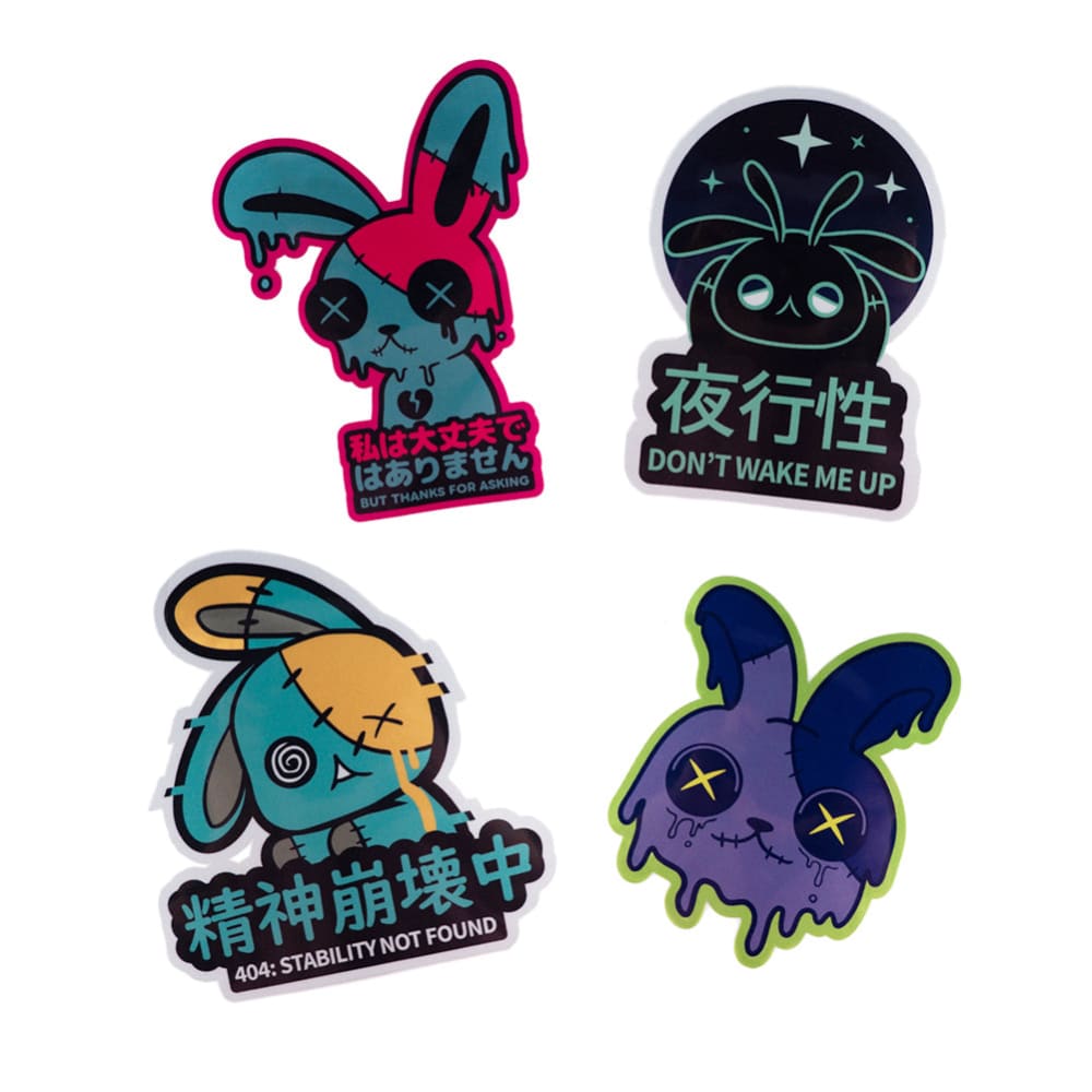 Plushie Dreadfuls - Insomnia Core Car Decals sticker