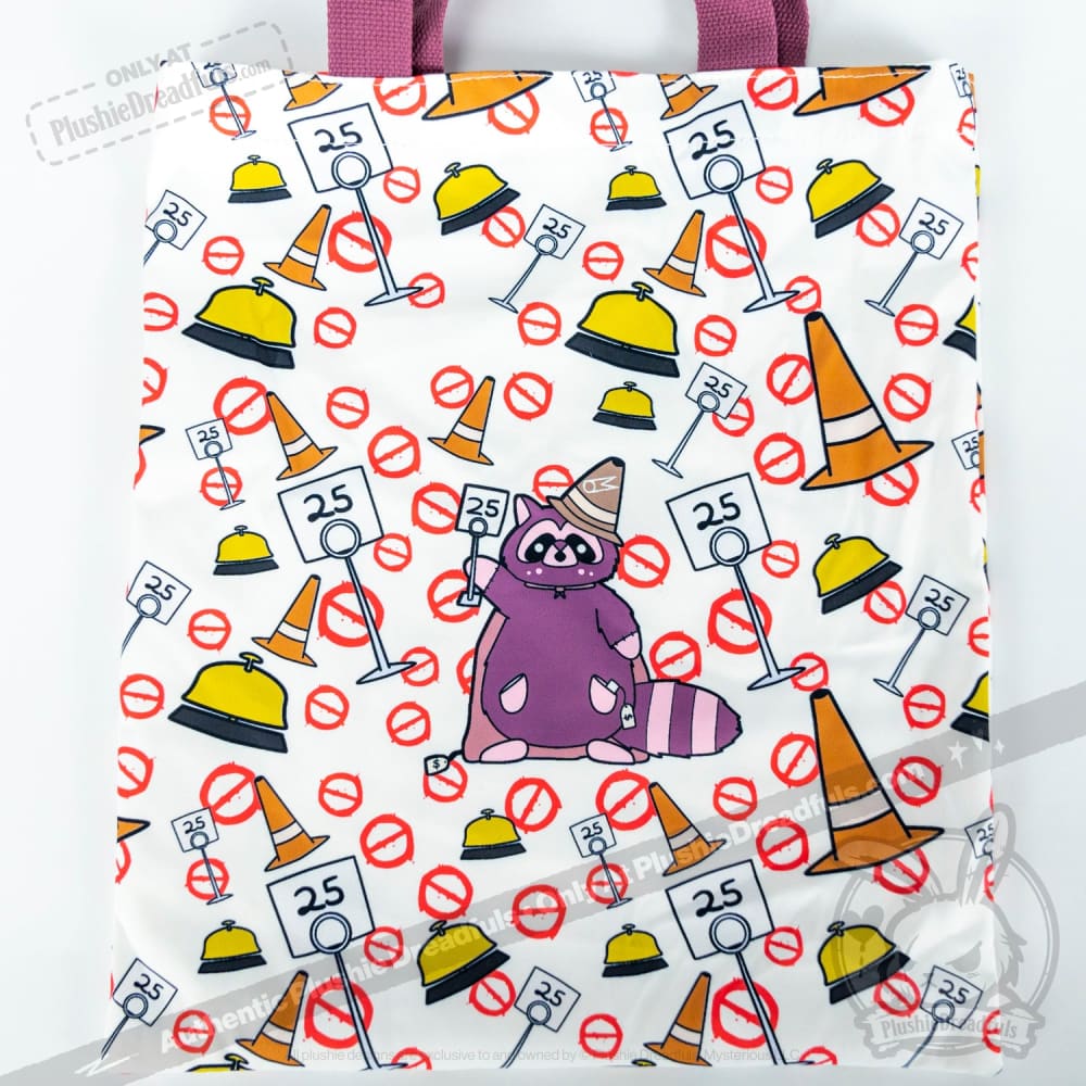 Plushie Dreadfuls -  Klepto Raccoon Plush Backpack - Mysterious