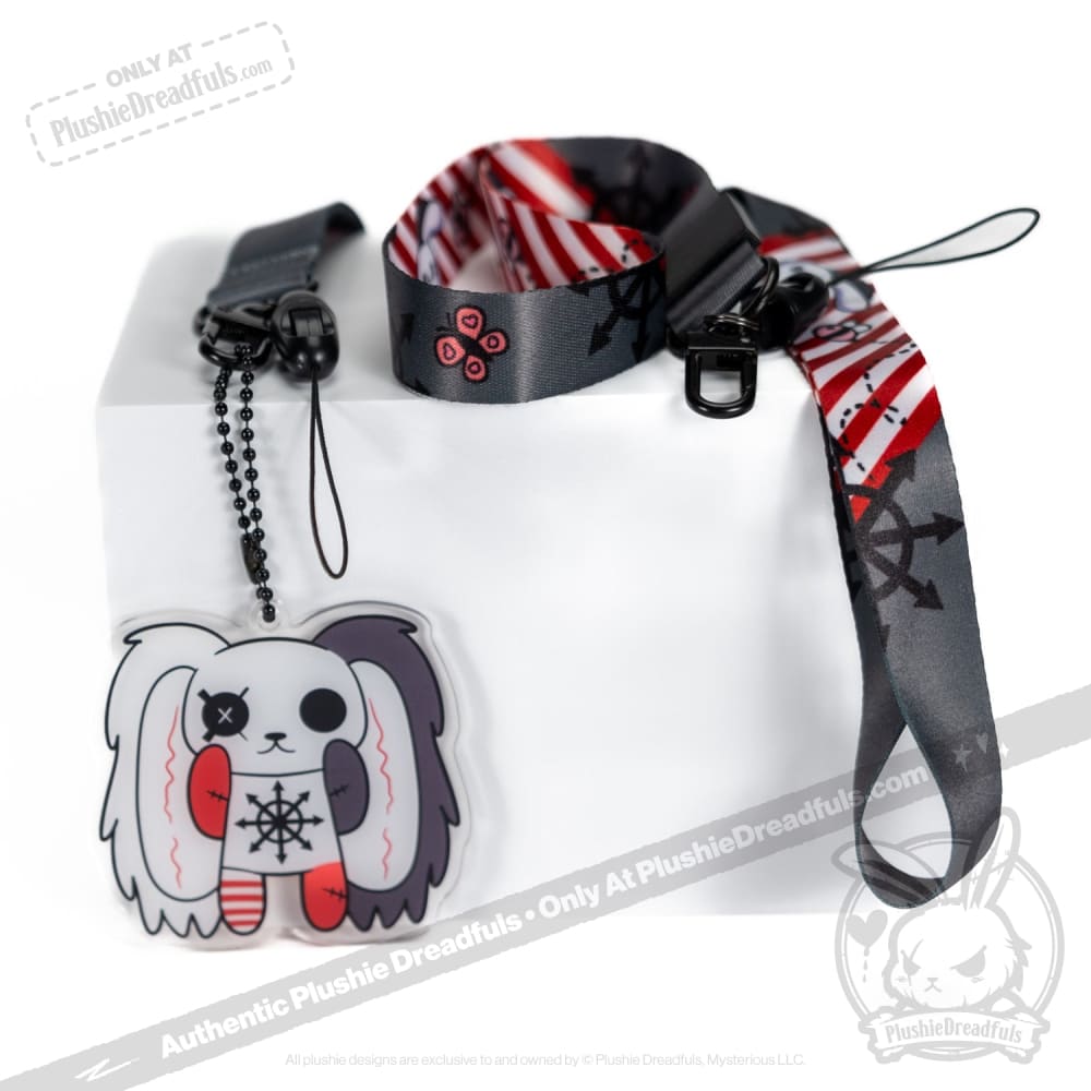 Plushie Dreadfuls Lanyard Strap Adhd Keychain