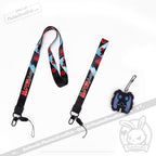 Plushie Dreadfuls Lanyard Strap Ptsd Keychain
