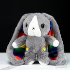 Plushie Dreadfuls - LGBTQIA Bunny - Plush Stuffed Animal - Mysterious