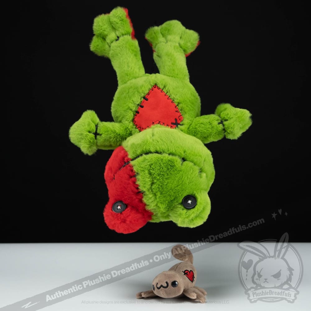 Plushie Dreadfuls -  Love Frog - Plush Stuffed Animal - Mysterious