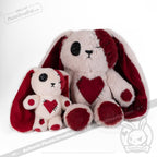 Plushie Dreadfuls - Love Rabbit Plush Keychain Accessory Keychain