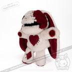 Plushie Dreadfuls -  Love Rabbit Plush Puppet - Mysterious