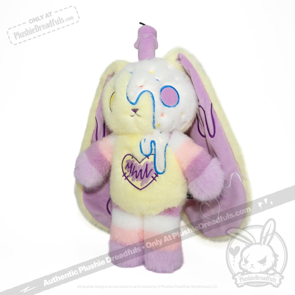Plushie Dreadfuls - Mile Stone Birthday Cake Rabbit - Plush Stuffed Animal toy