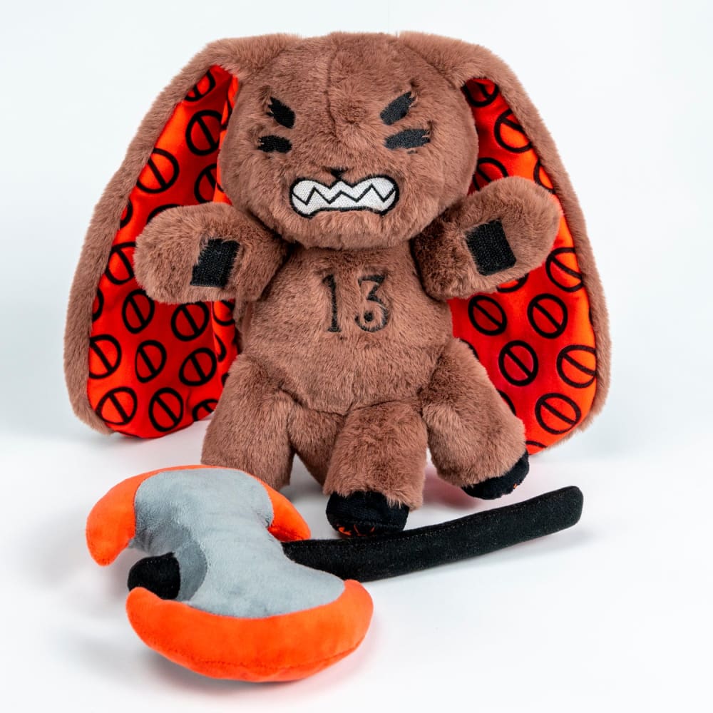 Plushie Dreadfuls - Misophonia Rabbit - Plush Stuffed Animal - Mysterious