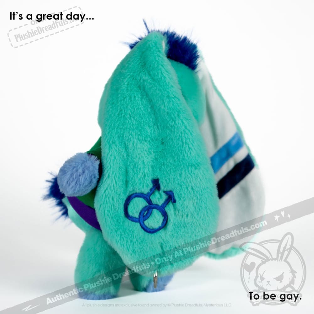 Plushie Dreadfuls - Mlm Gay Bunny Plush Stuffed Animal Plush