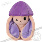Plushie Dreadfuls - Mushroom Rabbit Lilac Bonnet Plush Stuffed Animal Toy