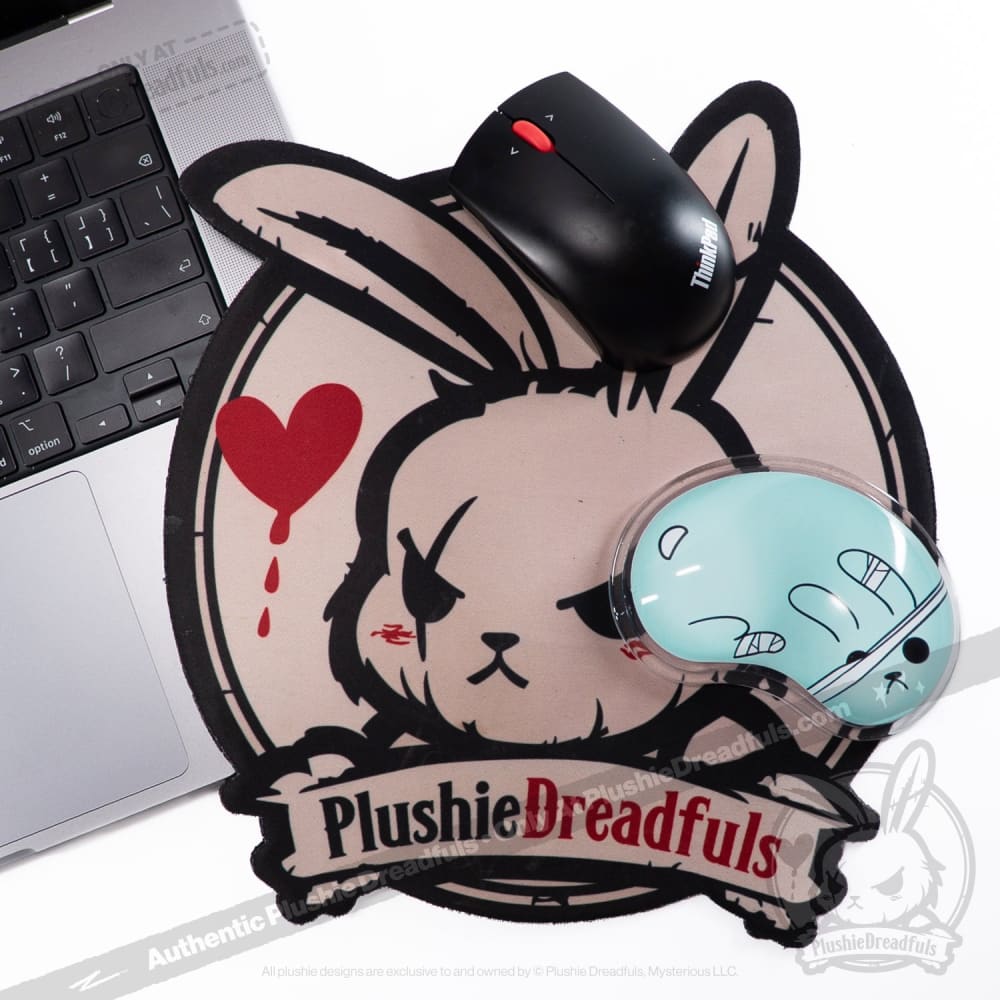 Plushie Dreadfuls - Ouchie Wrist Rest mouse pad