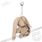 Plushie Dreadfuls - Plaid Love Rabbit Plush Keychain Accessory - Mysterious