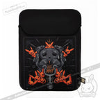 Plushie Dreadfuls Printed Laptop Tablet Sleeve Anxiety - Black Edition Ipad Case