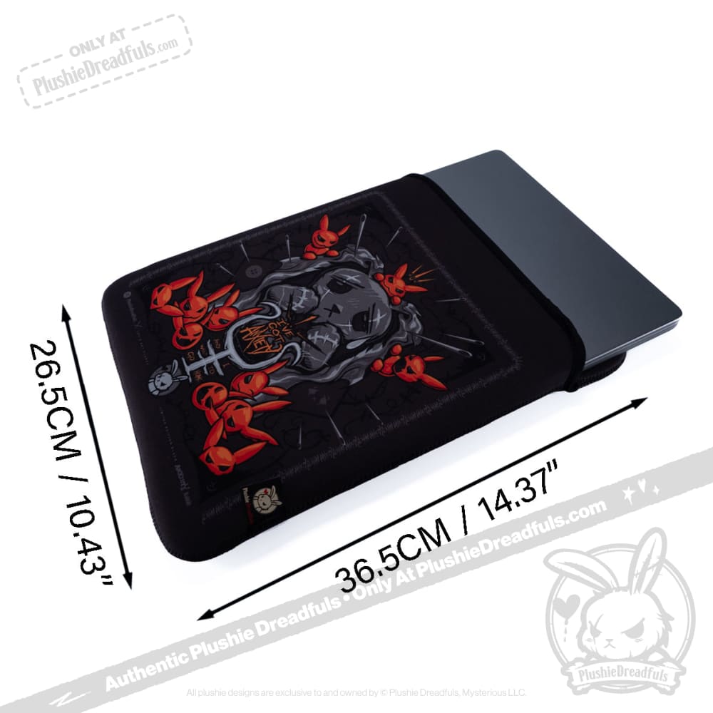 Plushie Dreadfuls Printed Laptop Tablet Sleeve Ipad Case