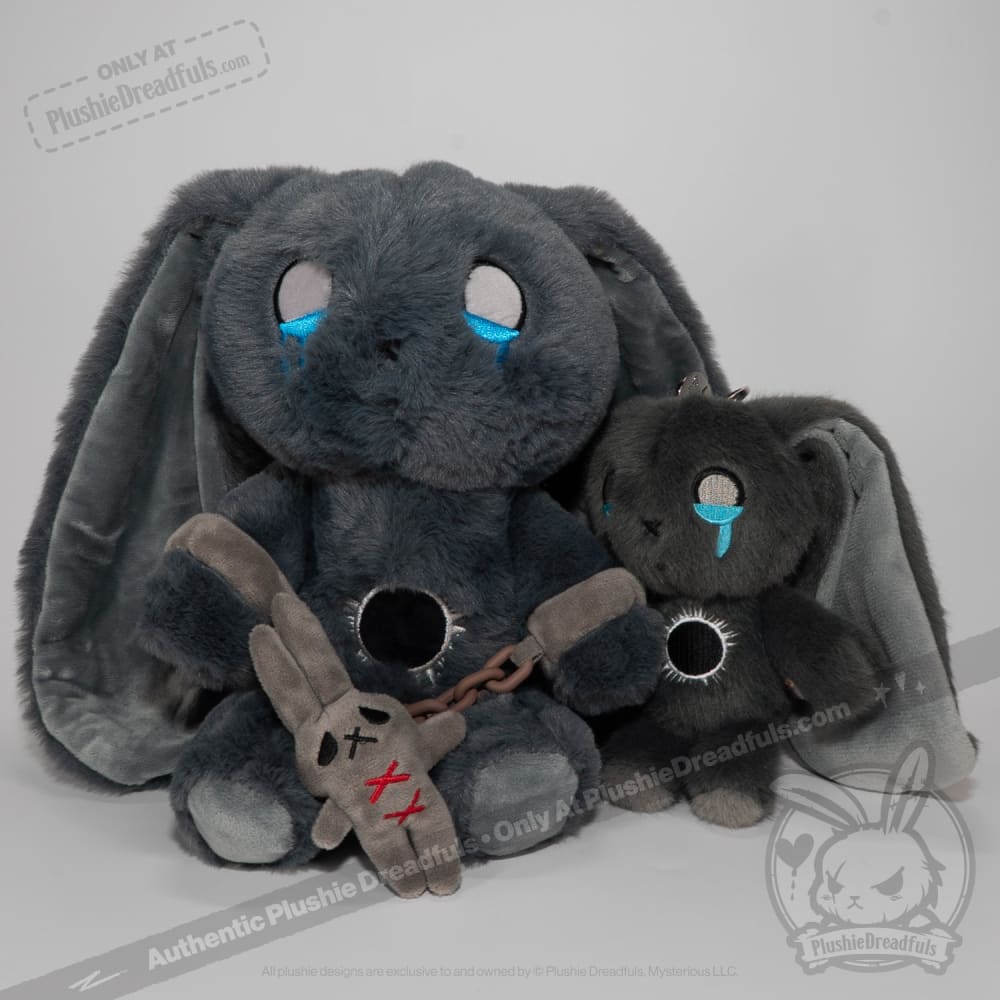 Plushie Dreadfuls - PTSD Rabbit Plush Keychain Accessory Keychain