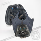Plushie Dreadfuls - PTSD Rabbit Plush Keychain Accessory Keychain