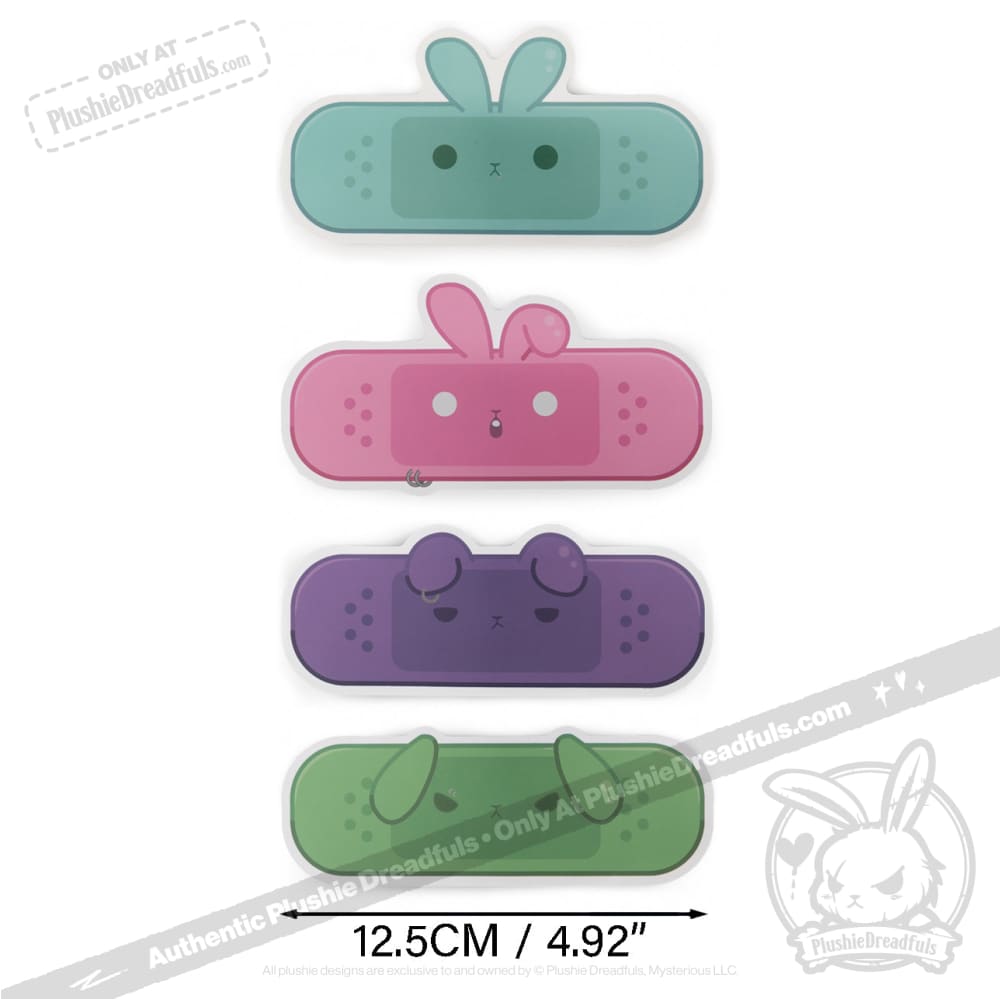 Plushie Dreadfuls Punk Bunny Plasters Sticker Pack Sticker