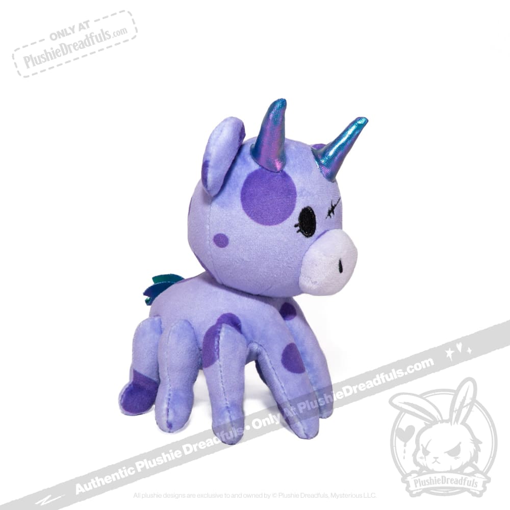 Plushie Dreadfuls - Purple Space Cow - Plush Stuffed Animal toy
