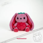 Plushie Dreadfuls - Raspberry Bunny Plush Stuffed Animal Toy