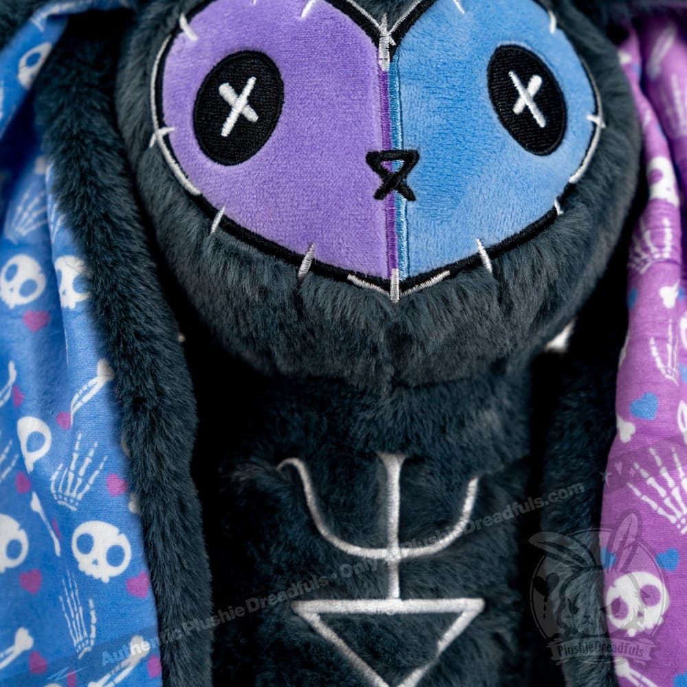 Plushie Dreadfuls - Rheumatoid Arthritis Rabbit - Plush Stuffed Animal - Mysterious