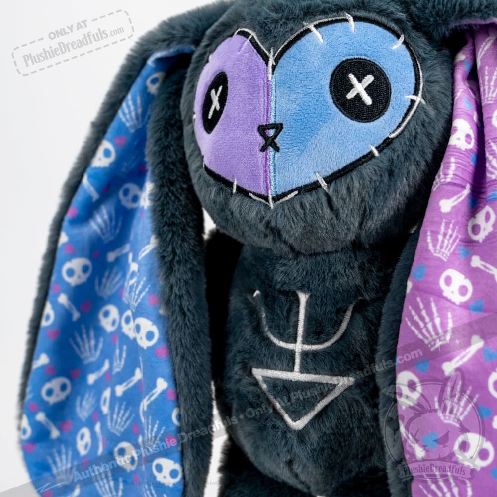 Plushie Dreadfuls - Rheumatoid Arthritis Rabbit - Plush Stuffed Animal - Mysterious