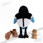 Plushie Dreadfuls - Rocky Mountain Magpie - Plush Stuffed Animal toy