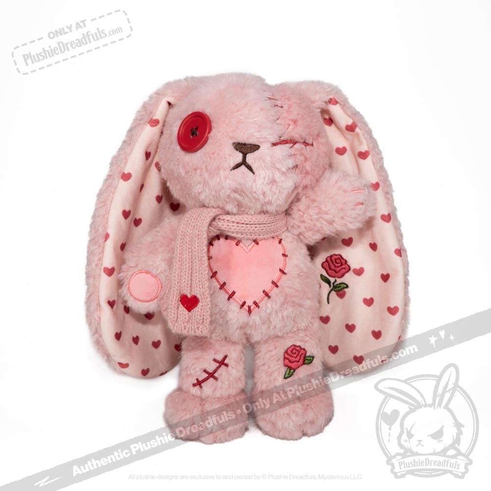Plushie Dreadfuls - Rose Love Rabbit - Plush Stuffed Animal toy