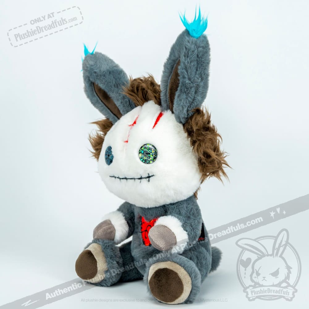 Plushie Dreadfuls - Schizophrenia Rabbit - Plush Stuffed Animal - Mysterious