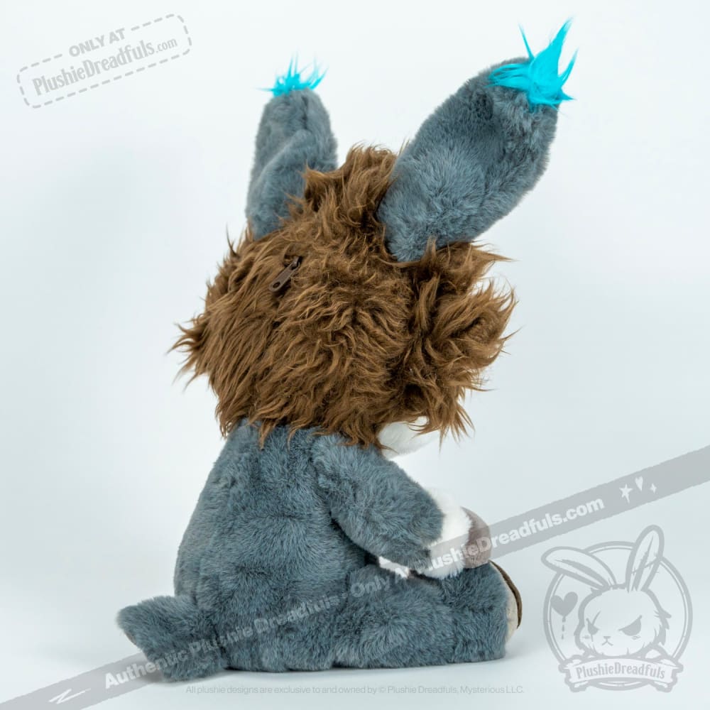 Plushie Dreadfuls - Schizophrenia Rabbit - Plush Stuffed Animal - Mysterious