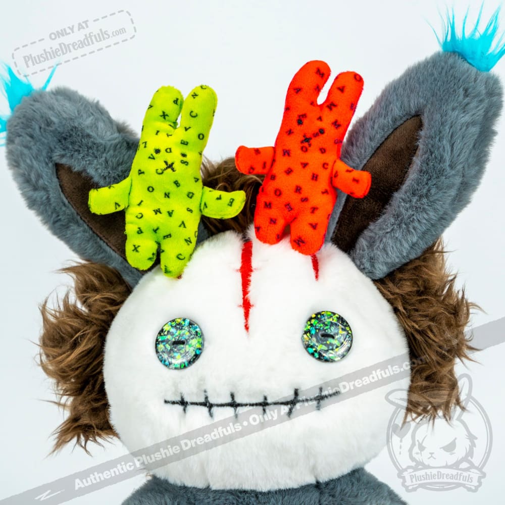 Plushie Dreadfuls - Schizophrenia Rabbit - Plush Stuffed Animal - Mysterious