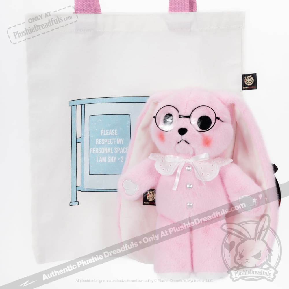 Plushie Dreadfuls - Shy Rabbit Pink Edition Plush Stuffed Animal Plush