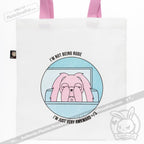 Plushie Dreadfuls - Shy Rabbit Pink Edition Plush Stuffed Animal Plush