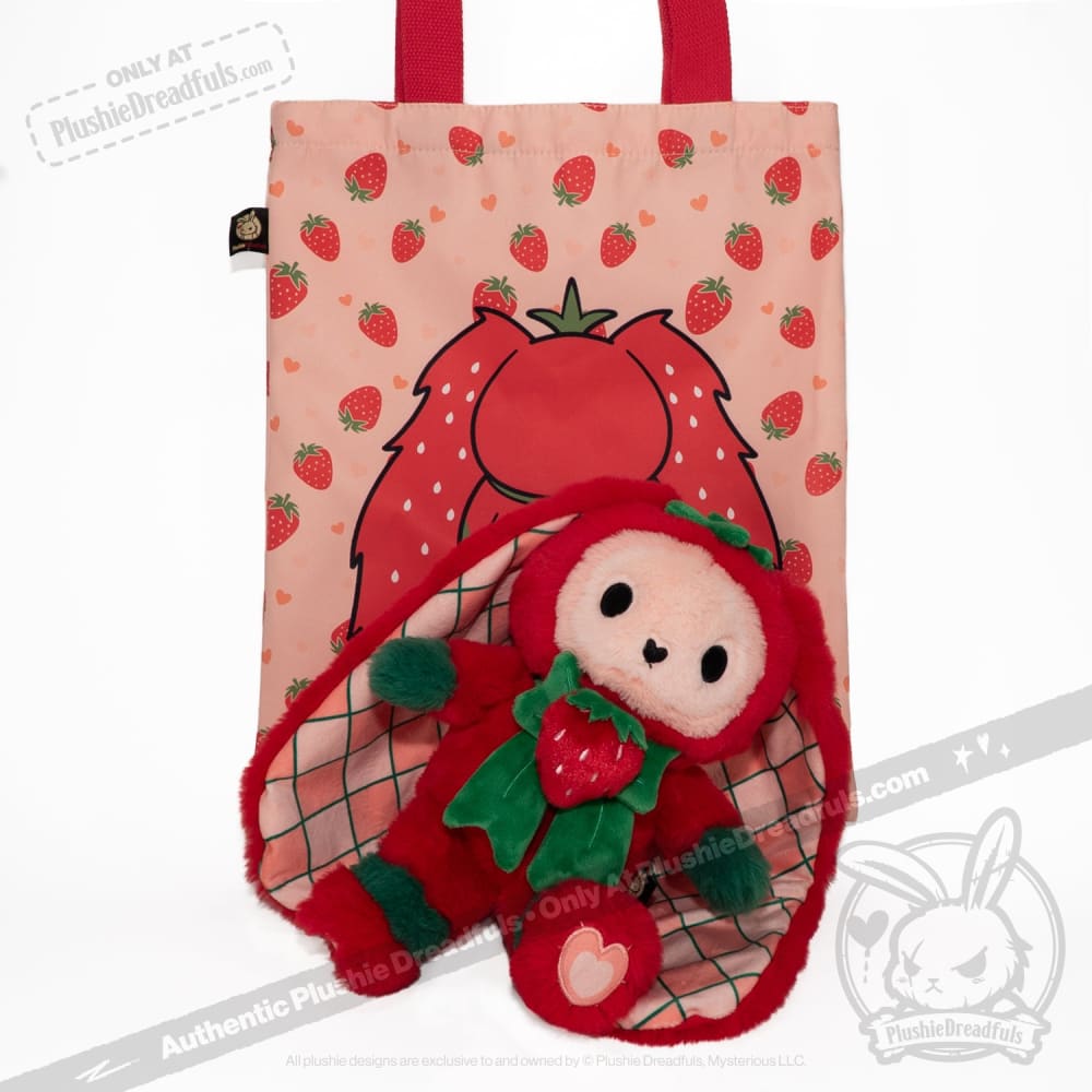 Plushie Dreadfuls - Strawbunny Rabbit - Plush Stuffed Animal toy