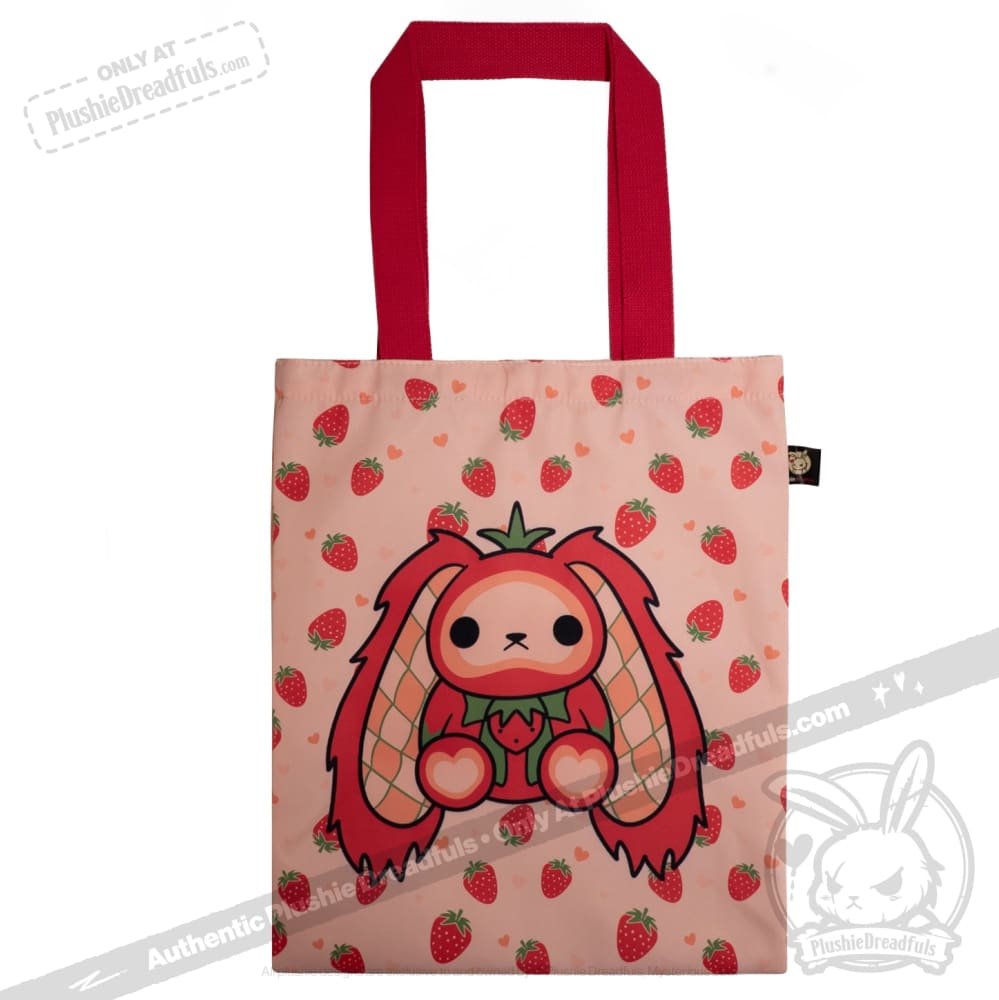 Plushie Dreadfuls - Strawbunny Rabbit - Plush Stuffed Animal toy