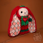 Plushie Dreadfuls - Strawbunny Rabbit - Plush Stuffed Animal toy