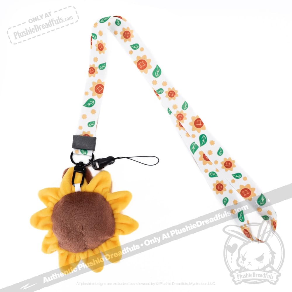 Plushie Dreadfuls Sunflower Bunny Lanyard Strap Lanyard